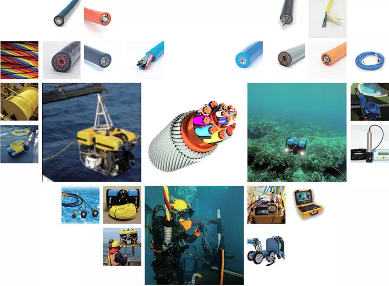 Waterdichte, halogeenvrije zwembadzwevende kabel voor vlamvertragend gebruik 5