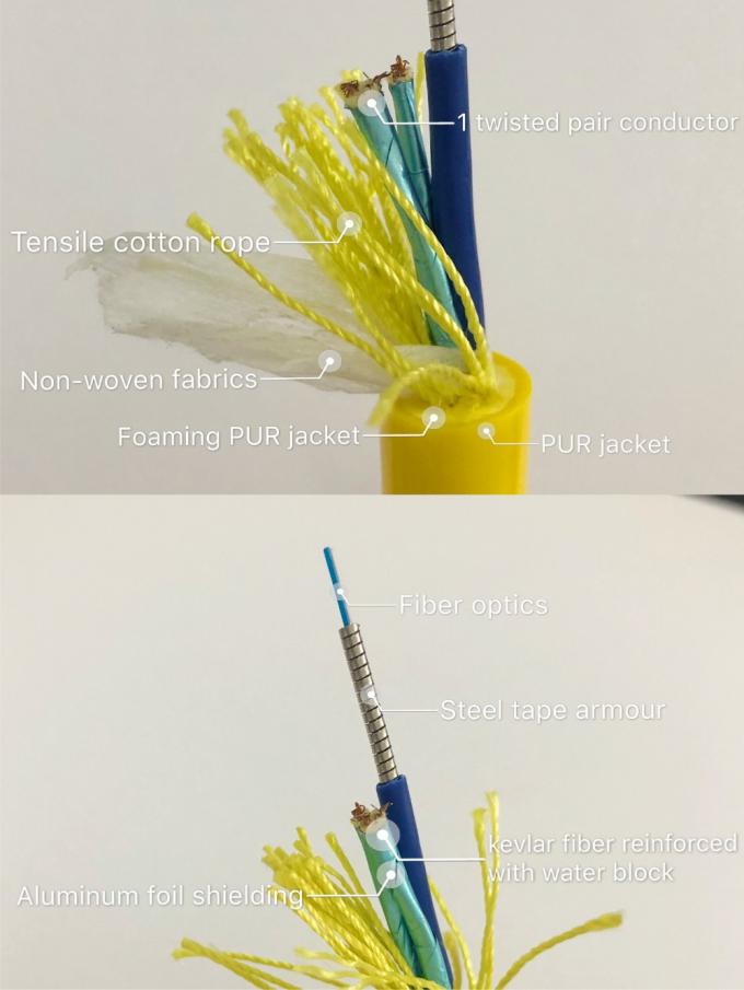Hybride Rov-navelkabel voor Rov-energie en signaaloverdracht 10