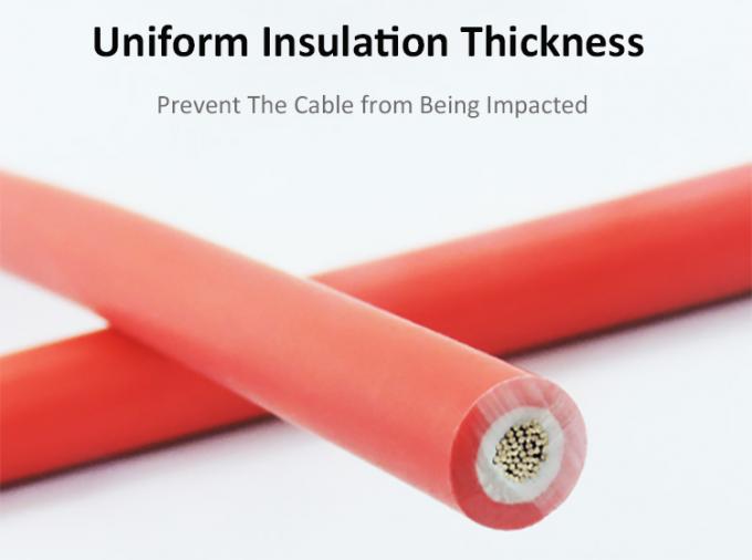 Zonne-energie 4 mm Zonne-PV-kabels 6 mm2 voor zonne-fotovoltaïsche auto-laagspannings- en middenspanningskabel 2