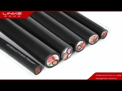 EV-batterij met hoogspanning Elektrische voertuigkabel op maat met gebakken koper