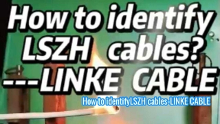 Hoe LSZH-kabels-LINKE-KABEL te identificeren