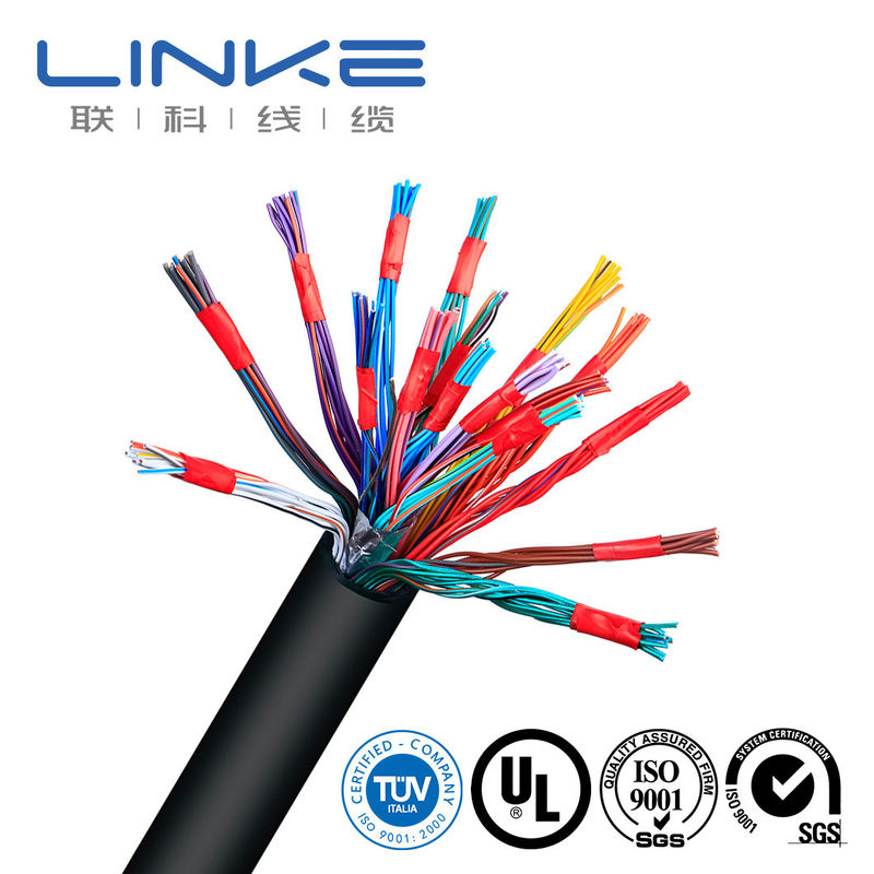 Aanpassing 16 AWG 1 paar solide nieuwe energie kabel met PVC folie schild en PVC Jacket EV Charger kabel