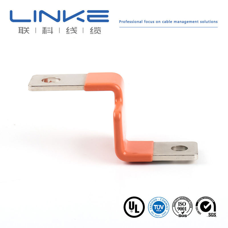 Geïsoleerde aangepaste flexibele platte koperen busbalk voor batterij EV-oplaadkabel Nieuwe energievoertuigenkabel