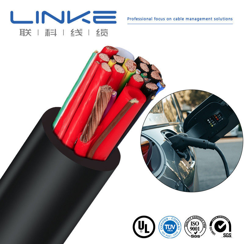 TUV-gecertificeerd H07bz5-F 3G1.5mm sup2 2X0.5mm sup2 AC EV-oplaadkabel met koperen kern