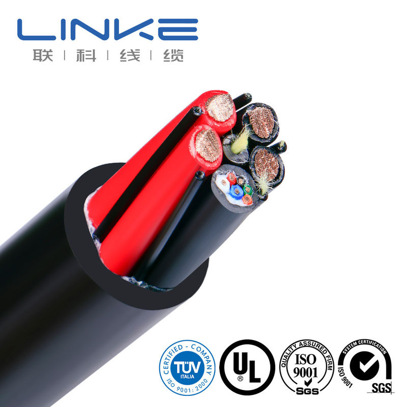 TUV-gecertificeerd H07bz5-F 3G1.5mm sup2 2X0.5mm sup2 AC EV-oplaadkabel met koperen kern