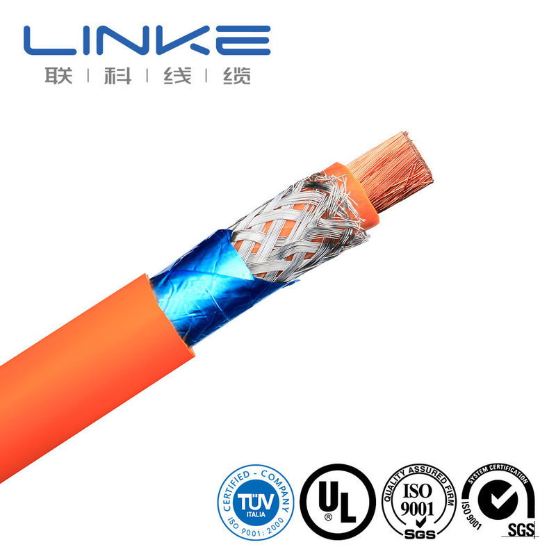 120mm2 Spanning EV kabel bedrading harnas met siliconen afgeschermde kabel en pakket grootte