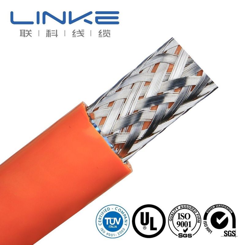 120mm2 Spanning EV kabel bedrading harnas met siliconen afgeschermde kabel en pakket grootte
