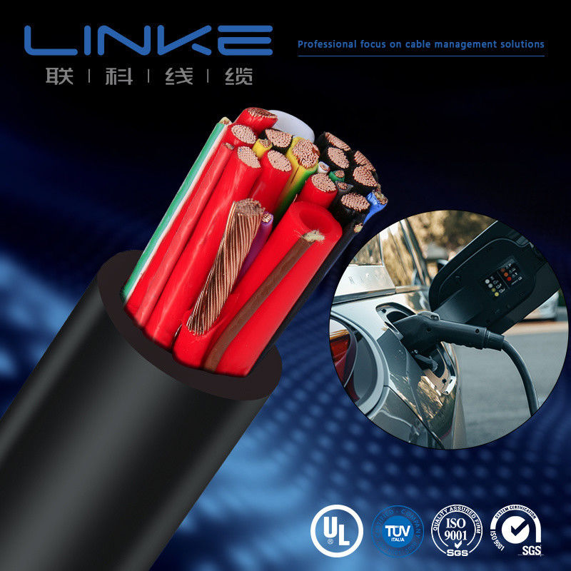Hoogspannings Silicone Geïsoleerde Multicore EV-kabel voor groene energie TUV UL Gecertificeerd