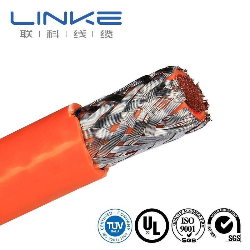 Driefasige Type1-verlenging EV-oplaadkabel 50A 80A met geblokkeerde koperen aansluitingen