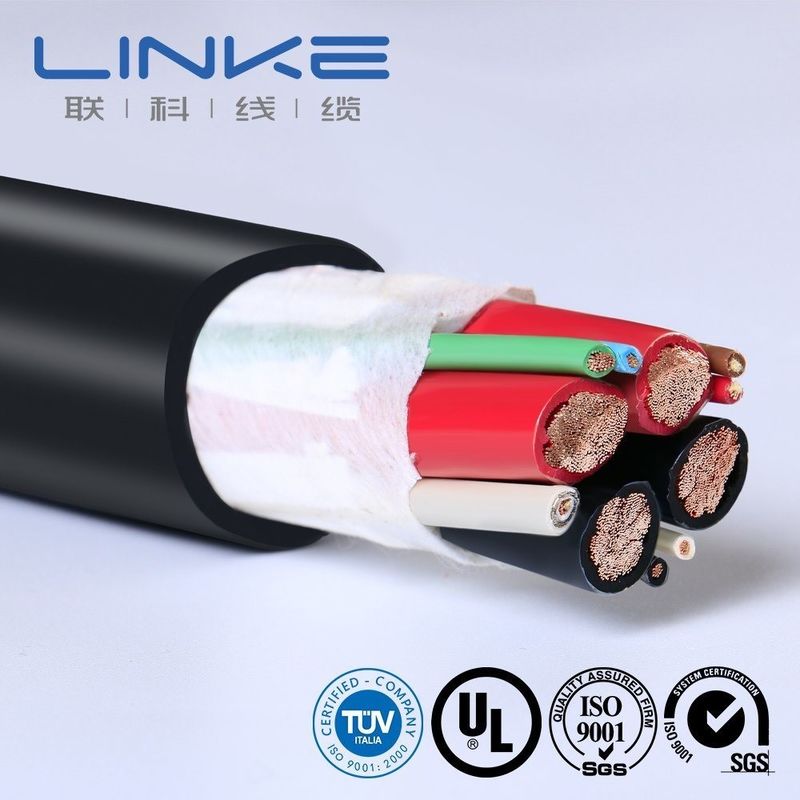 OEM Truck Trailer Elektrische kabel 5core 7core 9core Met Bare Copper Conductor