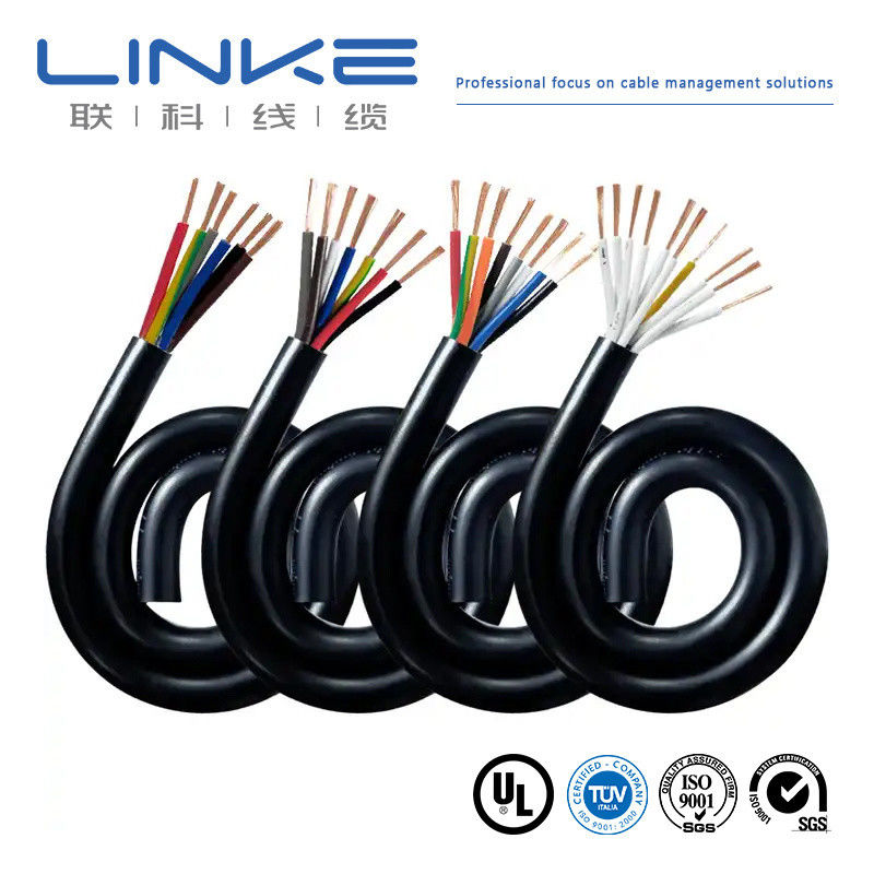 3034/0.20 Structuur Multi-Core Flexible Power Cable Elektrische draad voor eenvoudig onderhoud