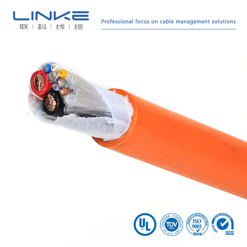 Geïsoleerde Koperen Geleider Hoogspanningskabel met Hoge Temperatuurbestendigheid en 600V Nominale Spanning voor Industriële Toepassingen