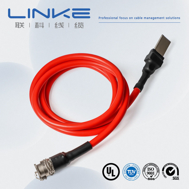 Hoogtemperatuurbestendige zachte siliconen kabelband voor op maat gemaakte aanvraag Flexible siliconen draad siliconen rubber kabel Industrieel siliconen kabel automotive siliconen band