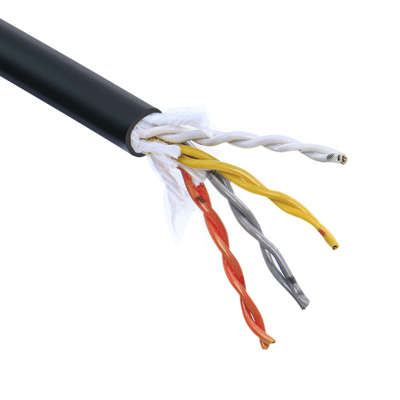 Type Kx-Ygz 2X24 AWG Fiber Insulation Stainless Steel Braid Mesh Cable with Multicore