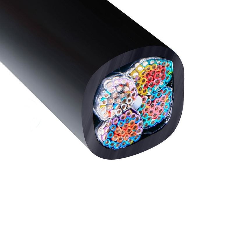 300V 110ader Vertind Koper Automobiel Elektrische Kabel voor Interne en Externe Bedrading van Voertuigen UL2464