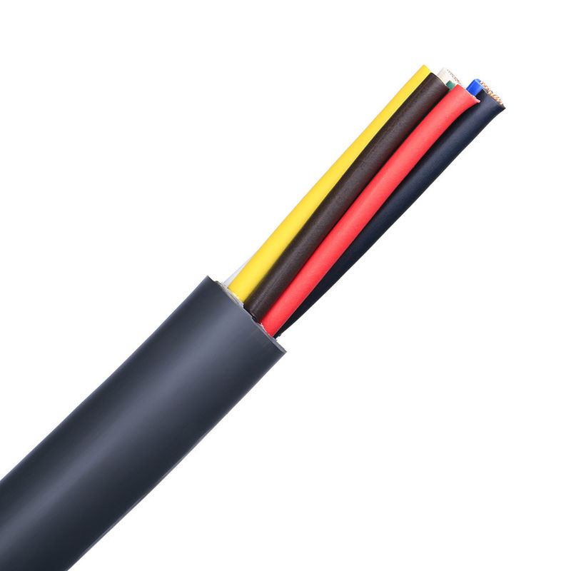 Koperen geleider Hoog zachtheid Lage spanning Automotive draad PVC Geïsoleerde geblokkeerde kabel Flexible draad