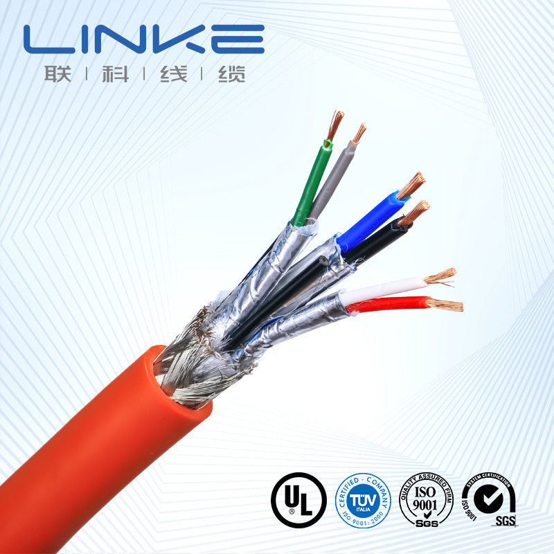 Vlambestendige koperen speciale kabel op maat met geïsoleerd PVC XLPE of siliconen rubber