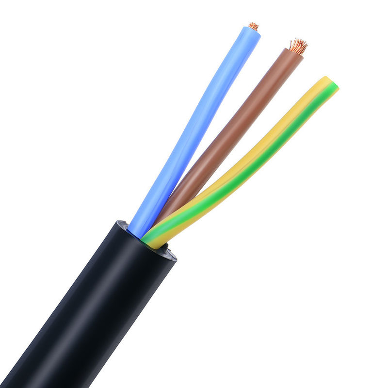 RS PRO 3 Core x 0,75sqmm ((Class 5 PCW), PVC geïsoleerd, PVC omhulde, 300/300V, H03VV-F.