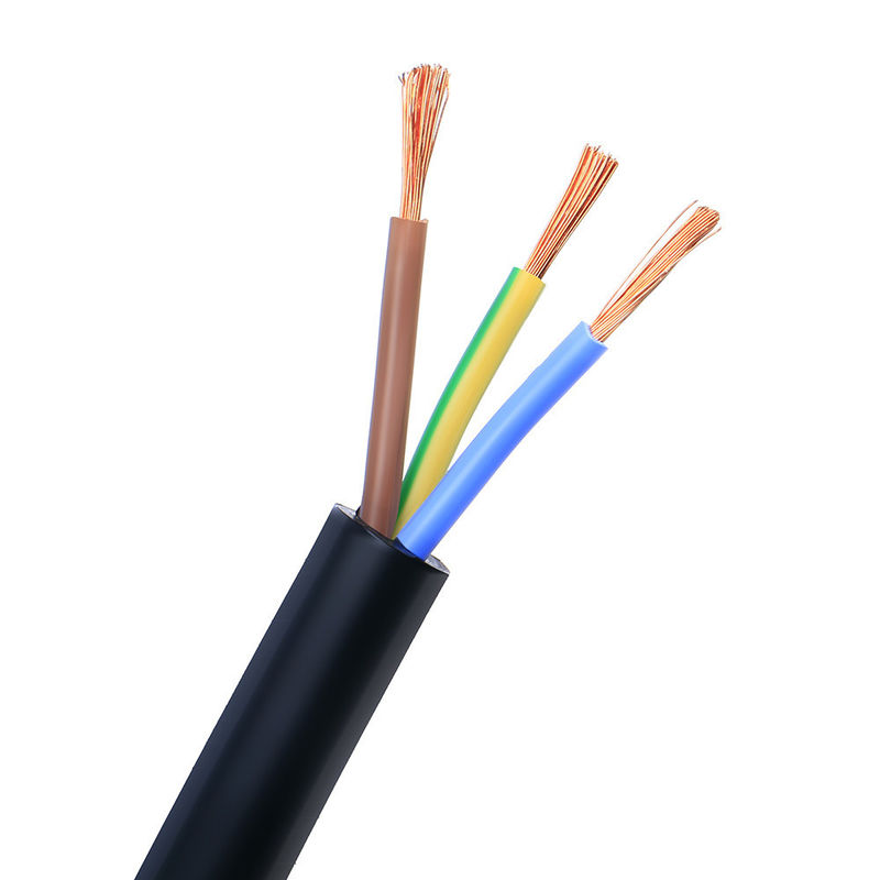 RS PRO 3 Core x 0,75sqmm ((Class 5 PCW), PVC geïsoleerd, PVC omhulde, 300/300V, H03VV-F.