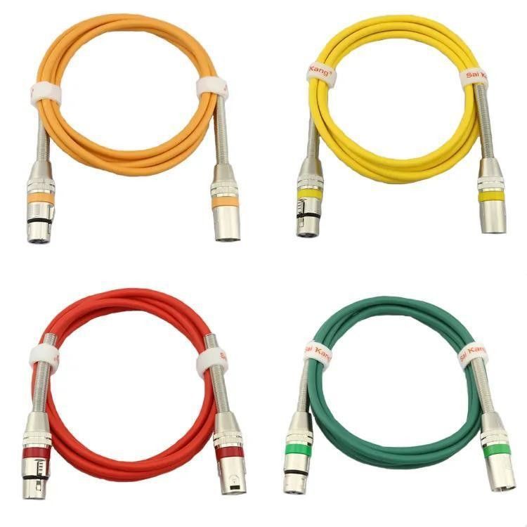 Aanpasbare lengte XLR-kabel met hoge geluidskwaliteit en lege koperdraad voor professionele audio