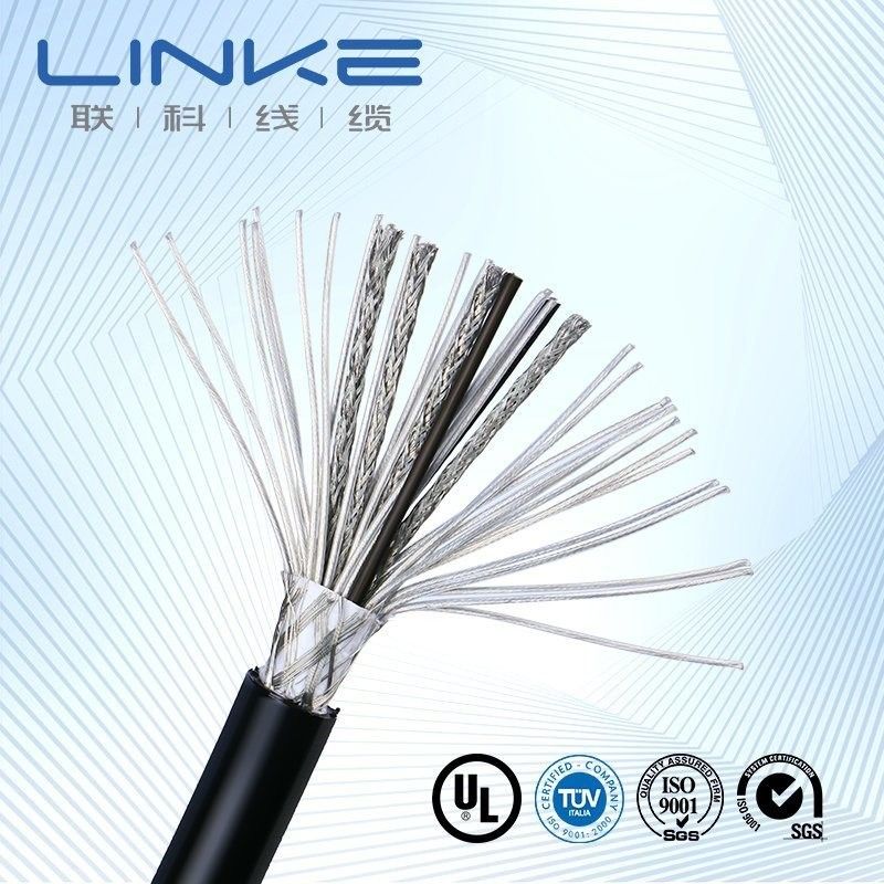 UL-goedgekeurde waterdichte aansluiting Hsd Lvds-gegevenskabel voor systemen met lage en middelste spanning