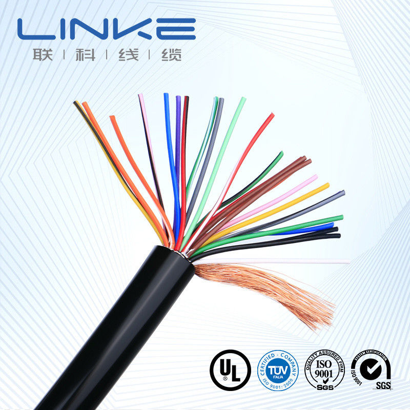 TPU-omhulde koperen geleiderbesturingskabel voor industriële stroomoverdracht met een breed temperatuurbereik