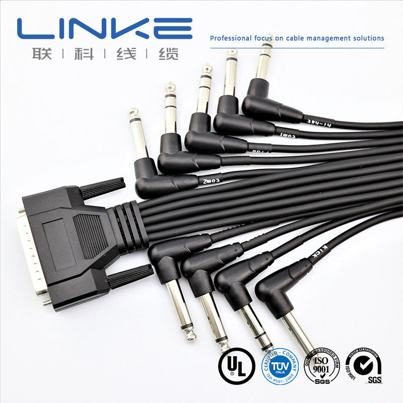 Op maat gemaakte XLR-kabel met hoge geluidskwaliteit en lege koperdraad voor professionele audiotoepassingen