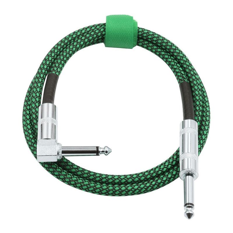 10ft elektrisch instrument audio kabel 3m Jack To Jack Custom Connector 6.35mm Optie