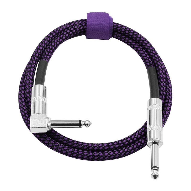 10ft elektrisch instrument audio kabel 3m Jack To Jack Custom Connector 6.35mm Optie