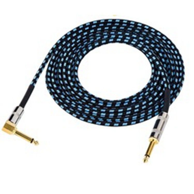 10ft elektrisch instrument audio kabel 3m Jack To Jack Custom Connector 6.35mm Optie