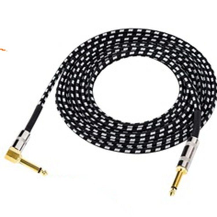 10ft elektrisch instrument audio kabel 3m Jack To Jack Custom Connector 6.35mm Optie