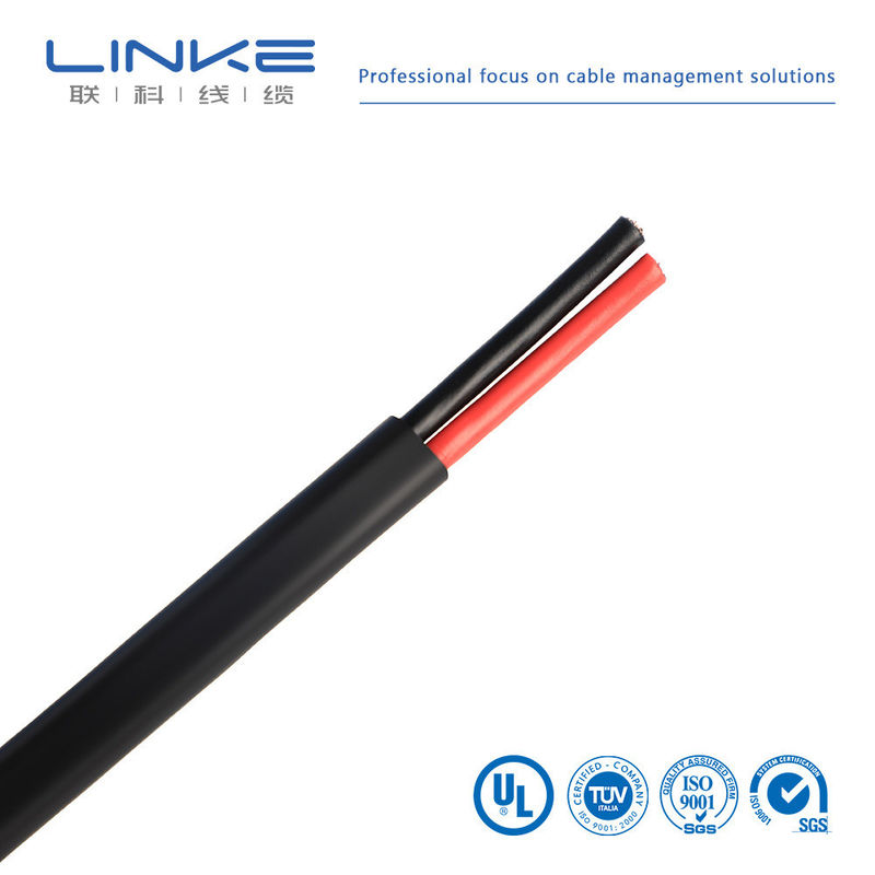 Inrichting voor data-kabel voor computercommunicatie PVC-jas en solide koperconstructie