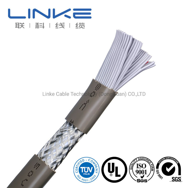 Spit Flat UL elektrische draad met PVC-pijp banden materialen en 50 kern 28AWG