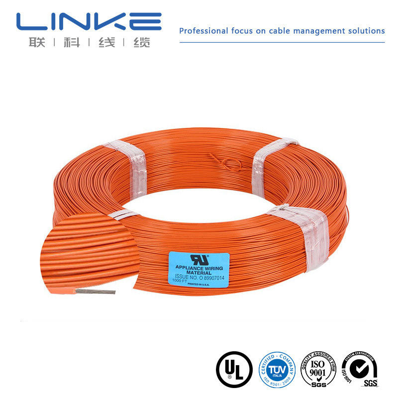Vloeibare geleidertype UL1007 PVC-geïsoleerde kabel voor hoge temperatuur haakdraad