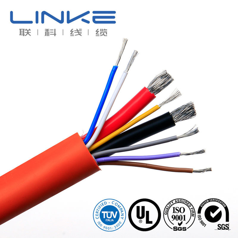 10-30AWG Hoogtemperatuur PVC geïsoleerde UL1015 apparaatkabel voor koper / blik kopergeleider