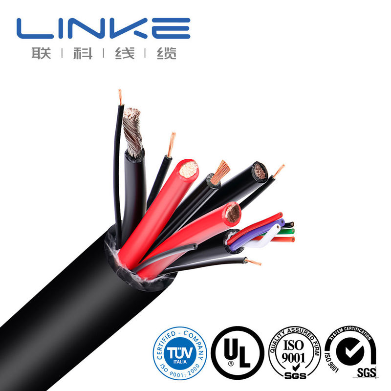 10-30AWG Hoogtemperatuur PVC geïsoleerde UL1015 apparaatkabel voor koper / blik kopergeleider