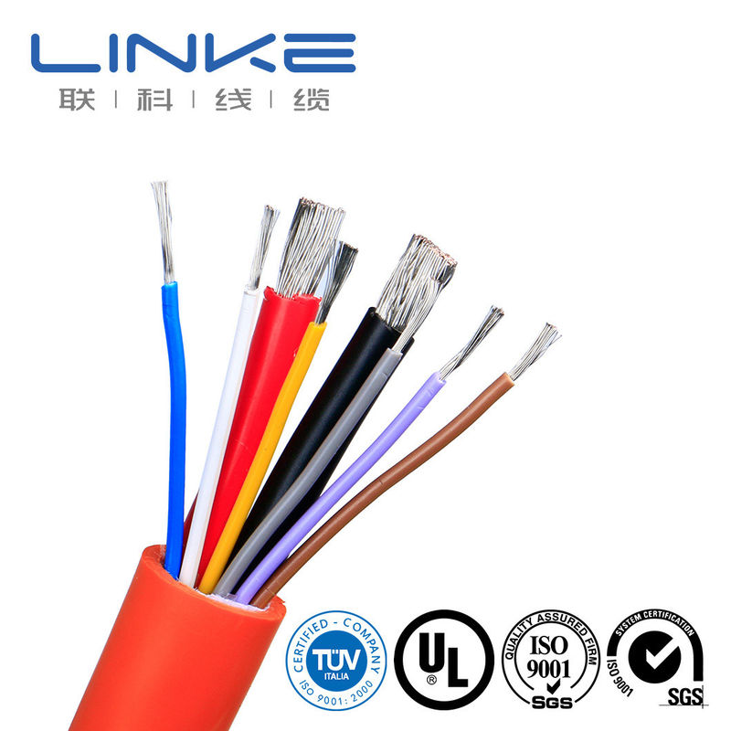 10-30AWG Hoogtemperatuur PVC geïsoleerde UL1015 apparaatkabel voor koper / blik kopergeleider