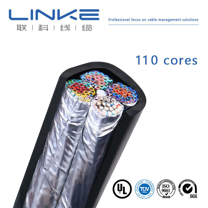 Geïsoleerde 300V 80deg C 22AWG 110 Cord Sr-PVC geblokkeerde koperkabel