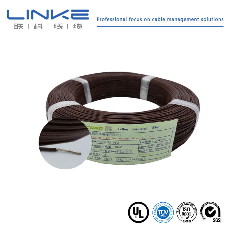 10-30AWG Gelast koperdraad kern FEP Isolatie UL1330 Power Wire Elektrische kabel Hoogtemperatuur