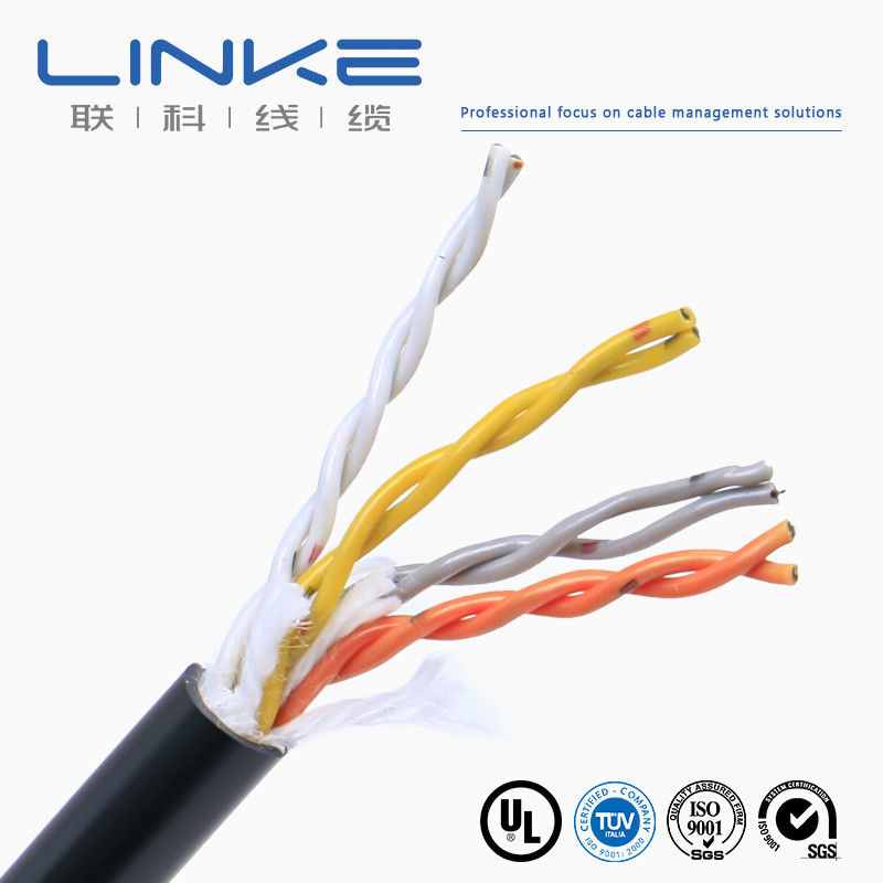 4p*22AWG PVC-ommantelde, getwiste, afgeschermde servokabel met vertind koper voor onderwatertoepassingen
