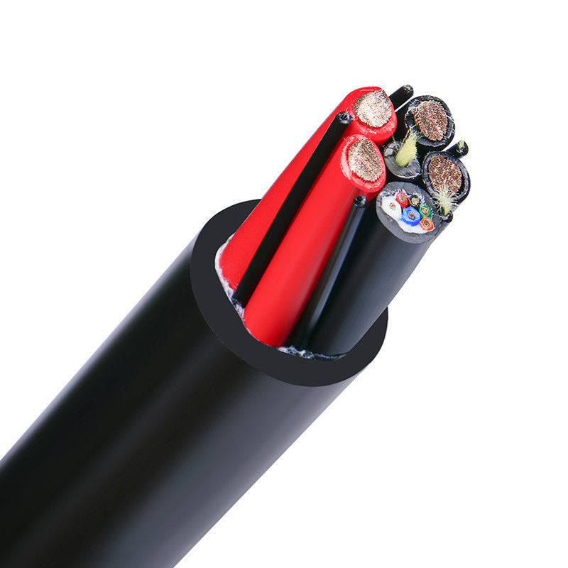 Op maat gemaakte PVC-geïsoleerde elektrische draadkabel met waterdichte omhulsel en meerdere kernen