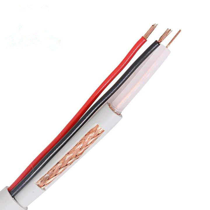 UL1007 30 AWG Black Power PVC Koperen Leider Elektrische stroom Coaxiale elektrische kabel