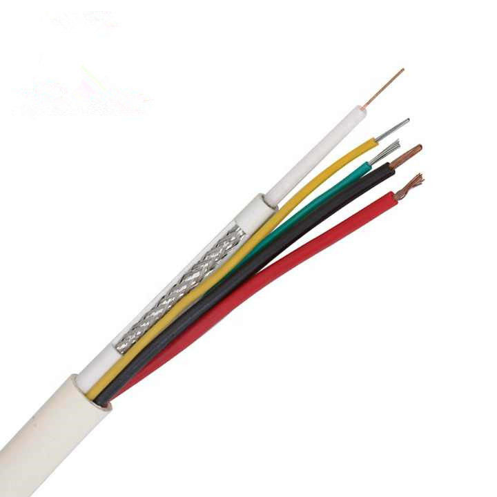 UL1007 30 AWG Black Power PVC Koperen Leider Elektrische stroom Coaxiale elektrische kabel