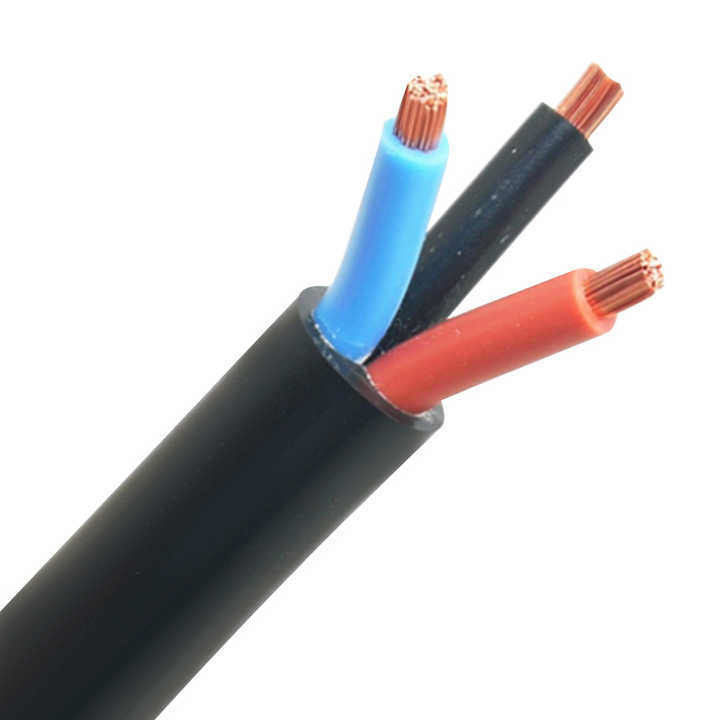 Op maat gemaakte 50mm2 Pure Copper Core Rubber Cable Elektrische draad voor onderwatergebruik