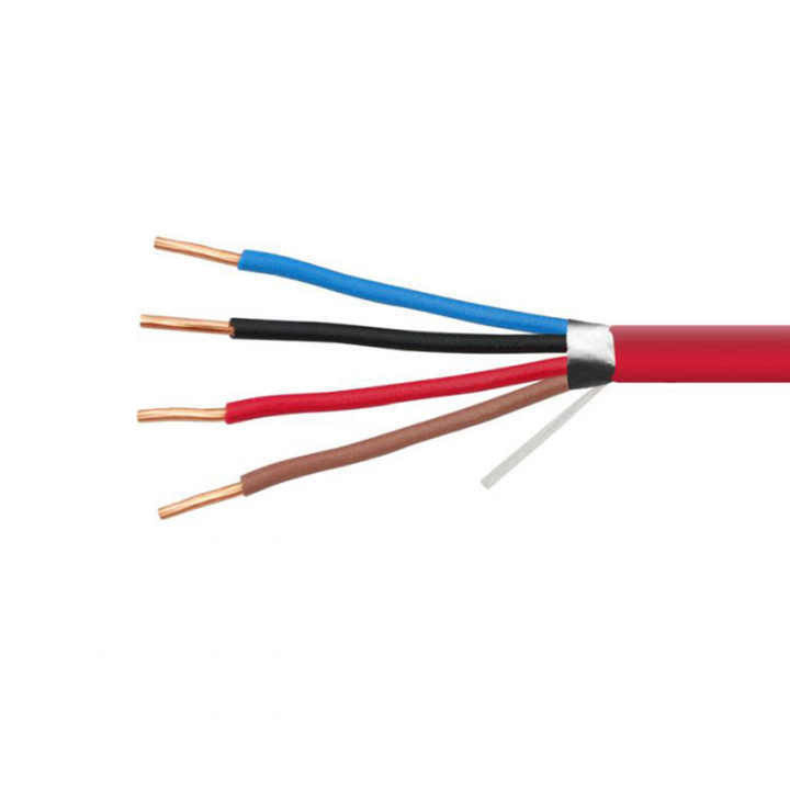 1.5 mm brandwerende kabel met geblokkeerd koper en XLPE-isolatie voor alarm-inbraaksystemen