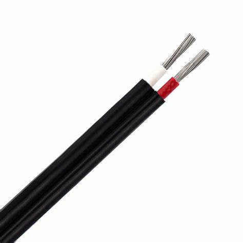 Op maat gemaakte 2,5 mm PV-kabel Zonnepaneel DC-stroomkabel met blik kopergeleider