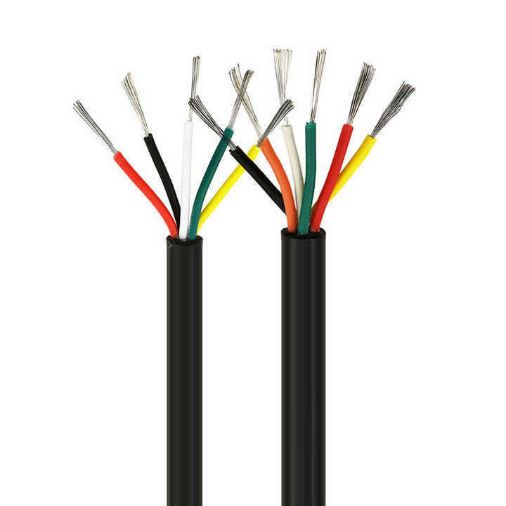 20AWG UL2464 Multi Core Electric Wire 2 Core PVC Flexible USB Data Cables Roll USB Cable Aanvankelijke betaling Nominale temperatuur -60 ± 200C