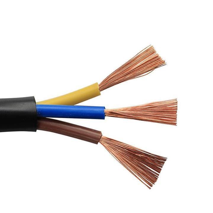 Ondergrondse PVC-rubbercoated flexibele 0,5 mm2 elektrische kabel voor een soepele prestatie
