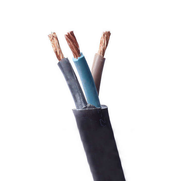 Ondergrondse PVC-rubbercoated flexibele 0,5 mm2 elektrische kabel voor een soepele prestatie