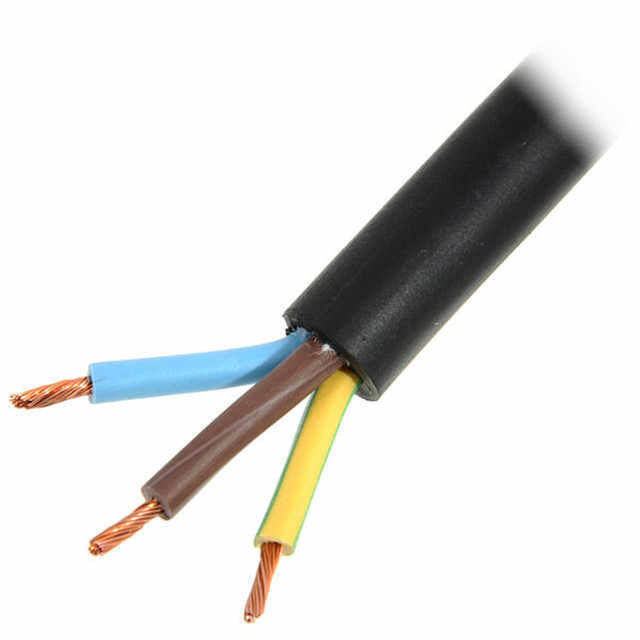 PVC-geïsoleerde 4-kern 3*6+1*4 flexibele kabel voor huishoudelijke en industriële elektrische apparatuur